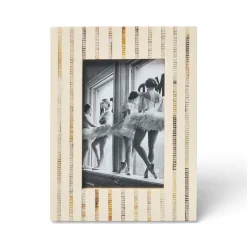Online Horgans Afia Photo Frame 4 x 6 White & Grey