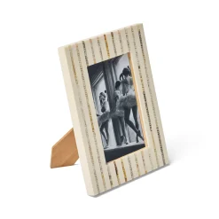 Online Horgans Afia Photo Frame 4 x 6 White & Grey