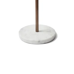 Online Horgans Aiko Floor Lamp Dark Bronze & White