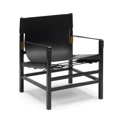 Discount Horgans Aldo Leather Armchair Black
