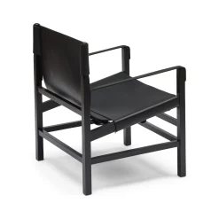 Discount Horgans Aldo Leather Armchair Black