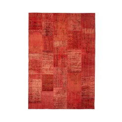 Outlet Horgans Altan Patchwork Rug 212 x 305 Vivid Red