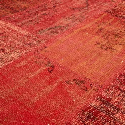 Outlet Horgans Altan Patchwork Rug 212 x 305 Vivid Red