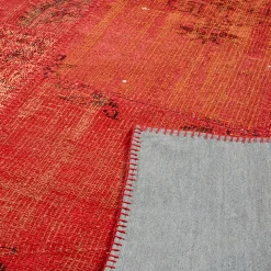 Outlet Horgans Altan Patchwork Rug 212 x 305 Vivid Red