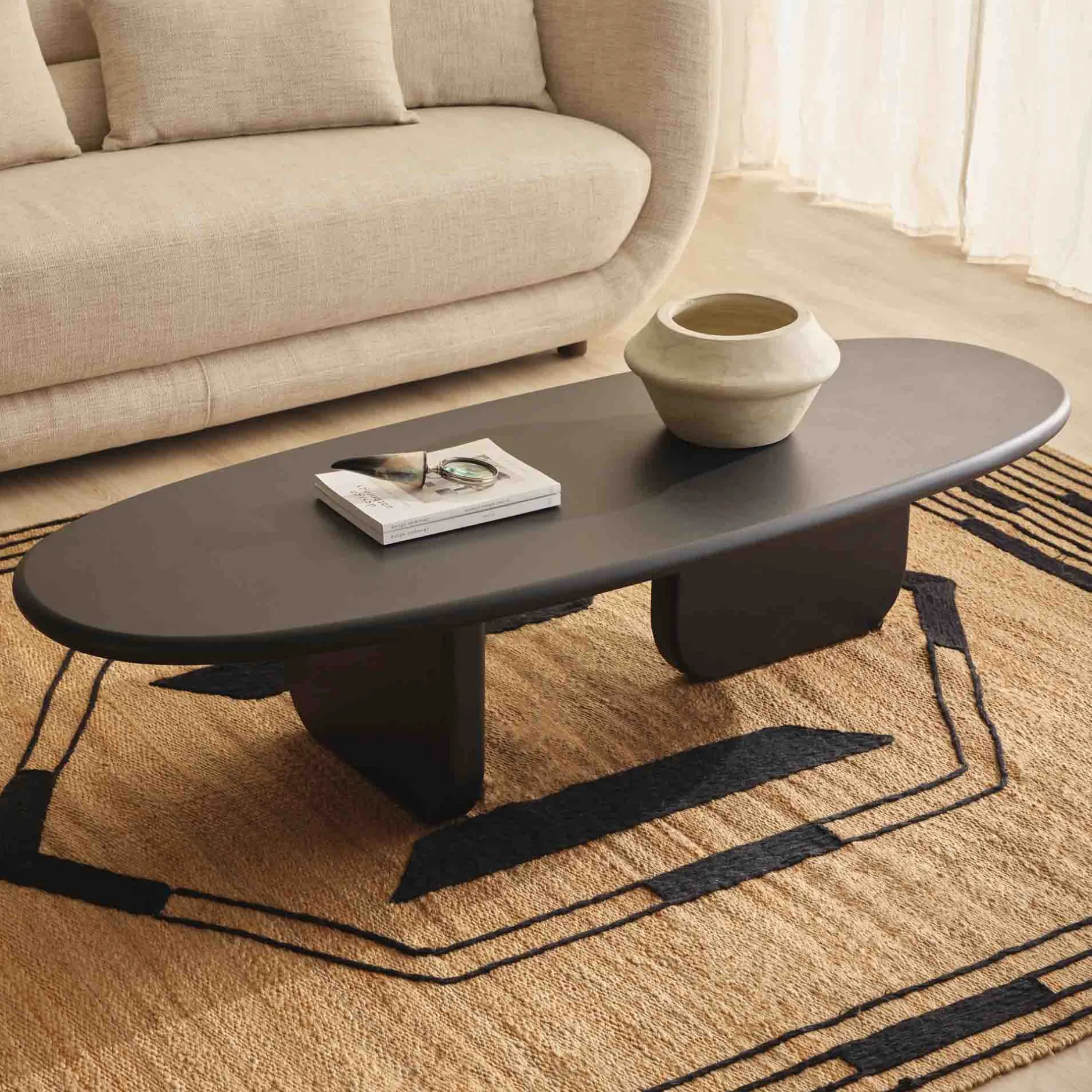 Discount Horgans Alter Coffee Table Black