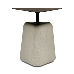 Clearance Horgans Alto Outdoor Side Table Natural & Black