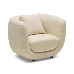 Clearance Horgans Altura Occasional Chair White Sand