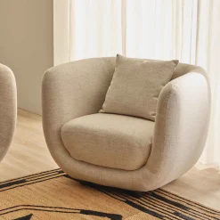Clearance Horgans Altura Occasional Chair White Sand