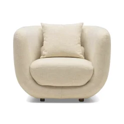 Clearance Horgans Altura Occasional Chair White Sand