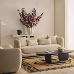 Clearance Horgans Altura Sofa White Sand