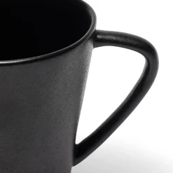 Outlet Horgans Amaro Ceramic Mug Black Black & Gold