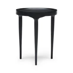 Clearance Horgans Amsterdam Side Table Black