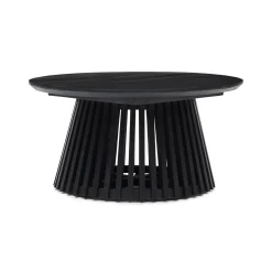 Hot Horgans Anais Recycled Pine Coffee Table Black