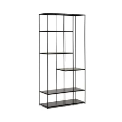 Outlet Horgans Anders Shelving Unit Black