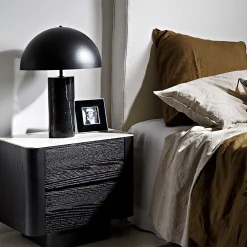 Online Horgans Aphra Table Lamp Black