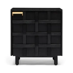 Outlet Horgans Ares Bedside Left Side Handle Black