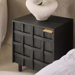 Discount Horgans Ares Bedside Right Side Handle Black
