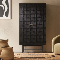 Best Horgans Ares Cabinet Black