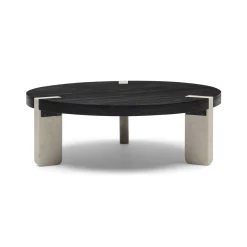 Hot Horgans Argo Marble Coffee Table Black