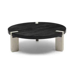 Hot Horgans Argo Marble Coffee Table Black