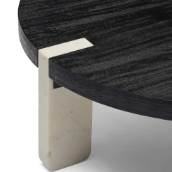 Hot Horgans Argo Marble Coffee Table Black