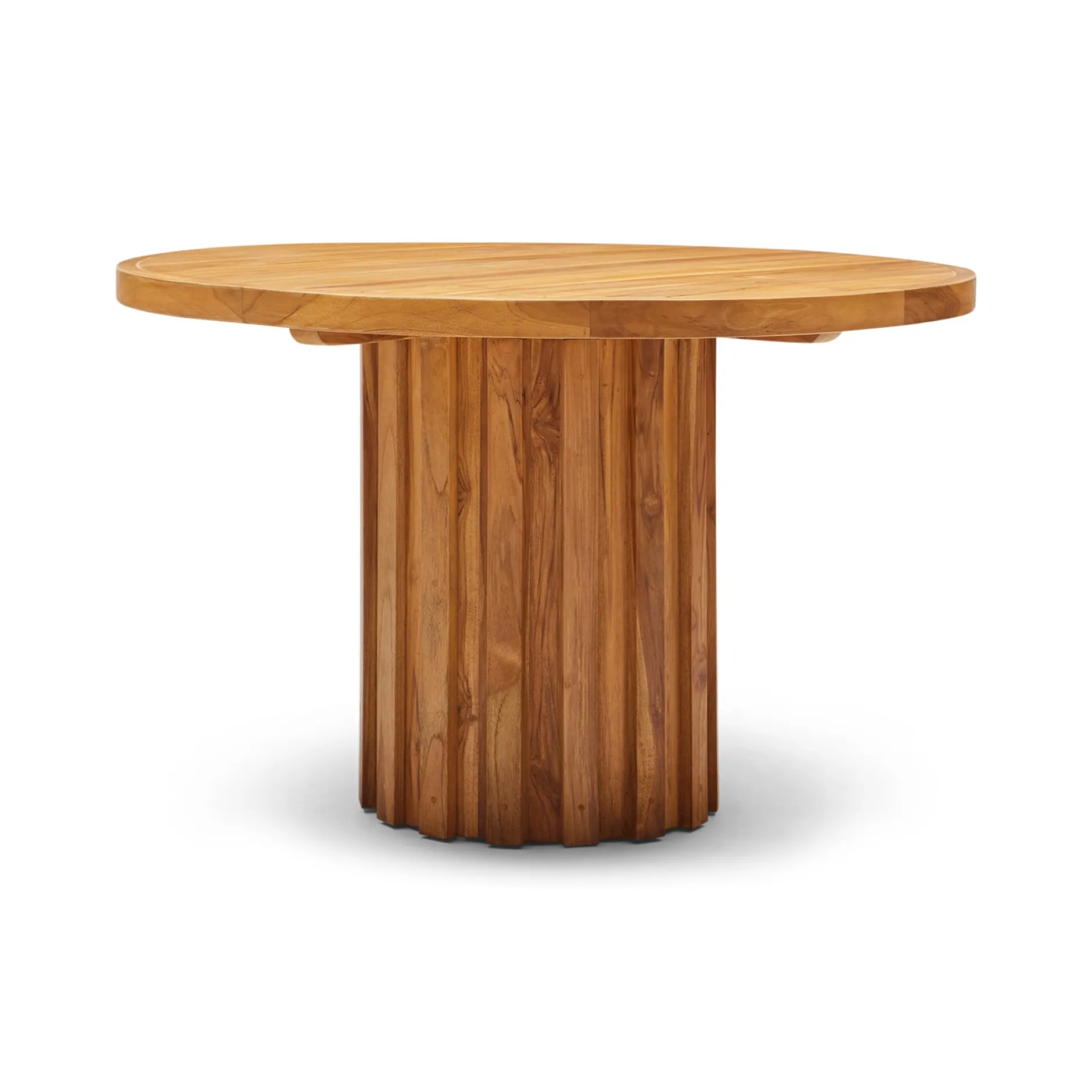 Outlet Horgans Ari Outdoor Dining Table Natural Natural Teak