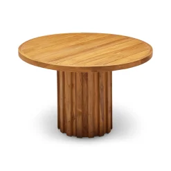 Outlet Horgans Ari Outdoor Dining Table Natural Natural Teak