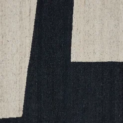 New Horgans Arlo Rug 200 x 280 Black & Beige