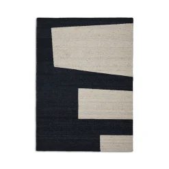 Fashion Horgans Arlo Rug 250 x 350 Black & Beige