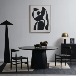 Fashion Horgans Arlo Rug 250 x 350 Black & Beige