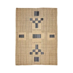 Hot Horgans Aspen Jute Rug 250 x 350 Natural & Black