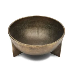 New Horgans Athena Bowl Small Antique Brass