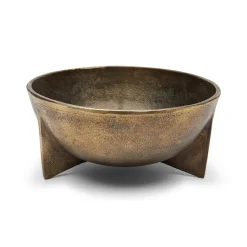 New Horgans Athena Bowl Small Antique Brass