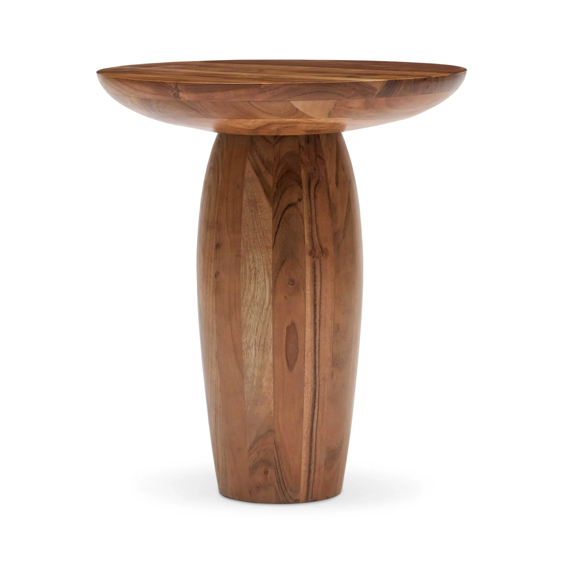Clearance Horgans Atlas Timber Side Table Natural