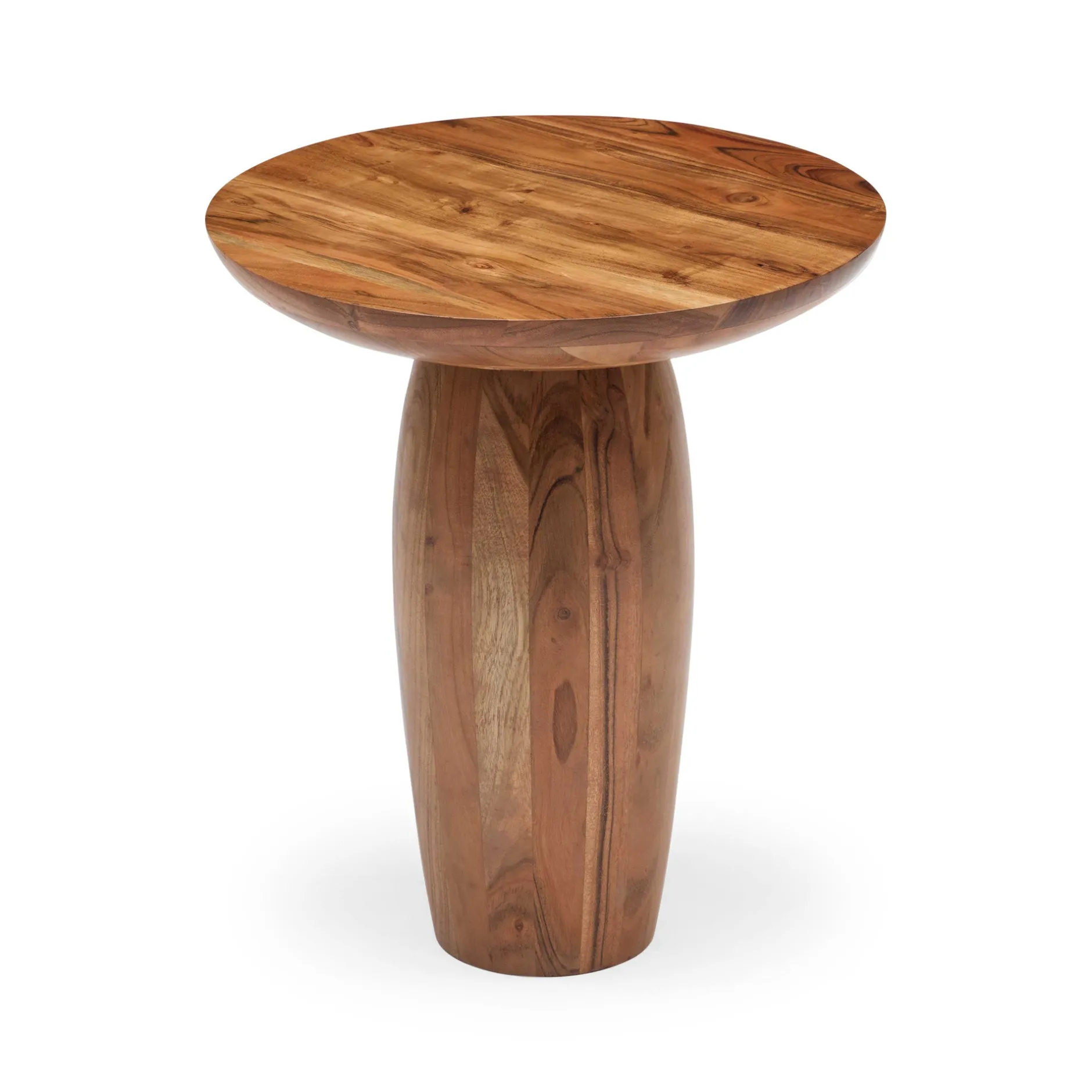 Clearance Horgans Atlas Timber Side Table Natural