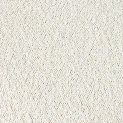 Clearance Horgans August Ottoman Ivory Boucle