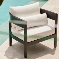 Clearance Horgans Avoca Outdoor Chair Black & White