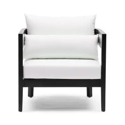Clearance Horgans Avoca Outdoor Chair Black & White