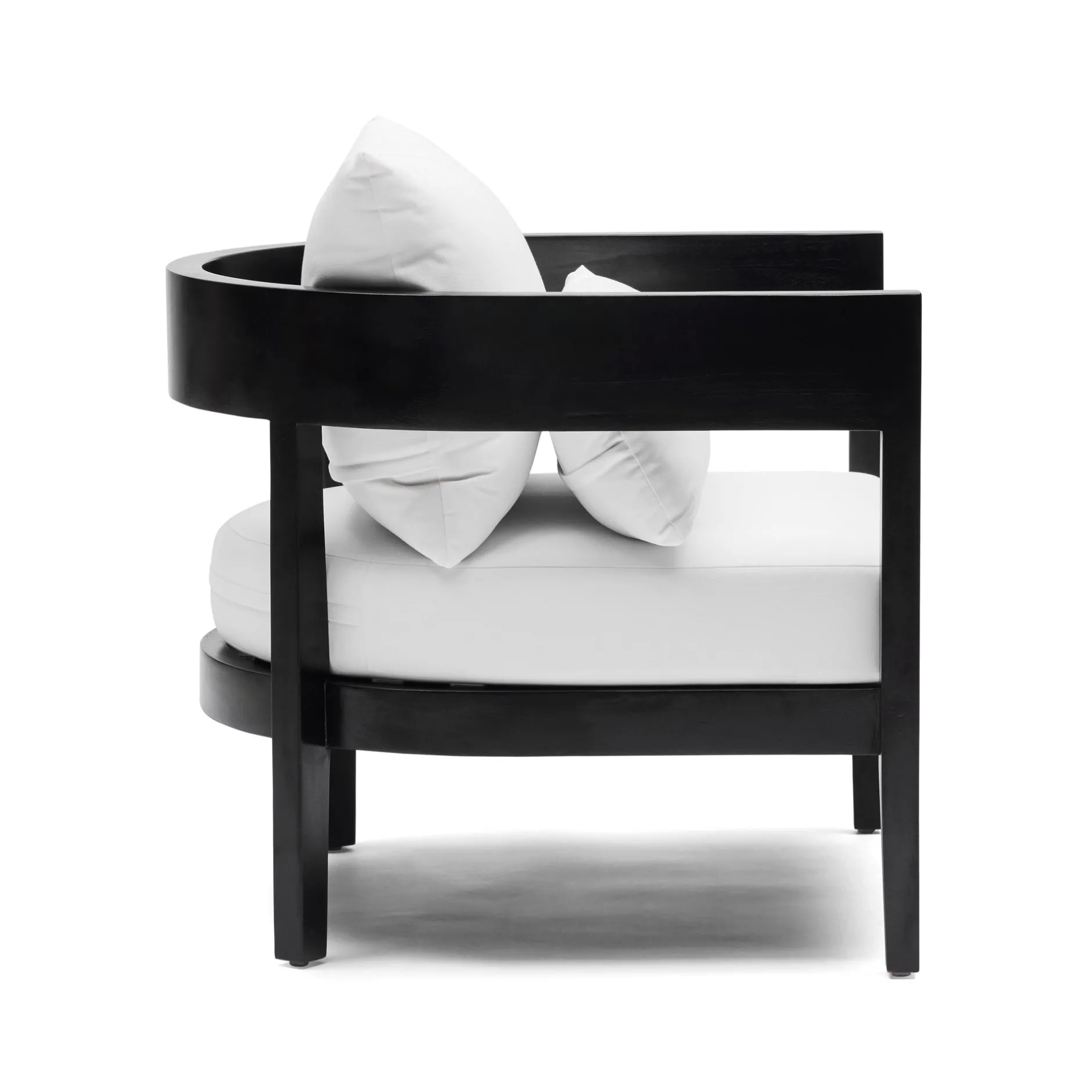 Clearance Horgans Avoca Outdoor Chair Black & White