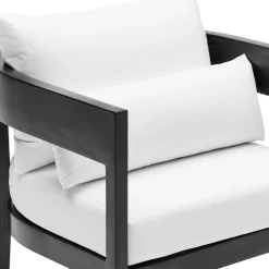 Clearance Horgans Avoca Outdoor Chair Black & White