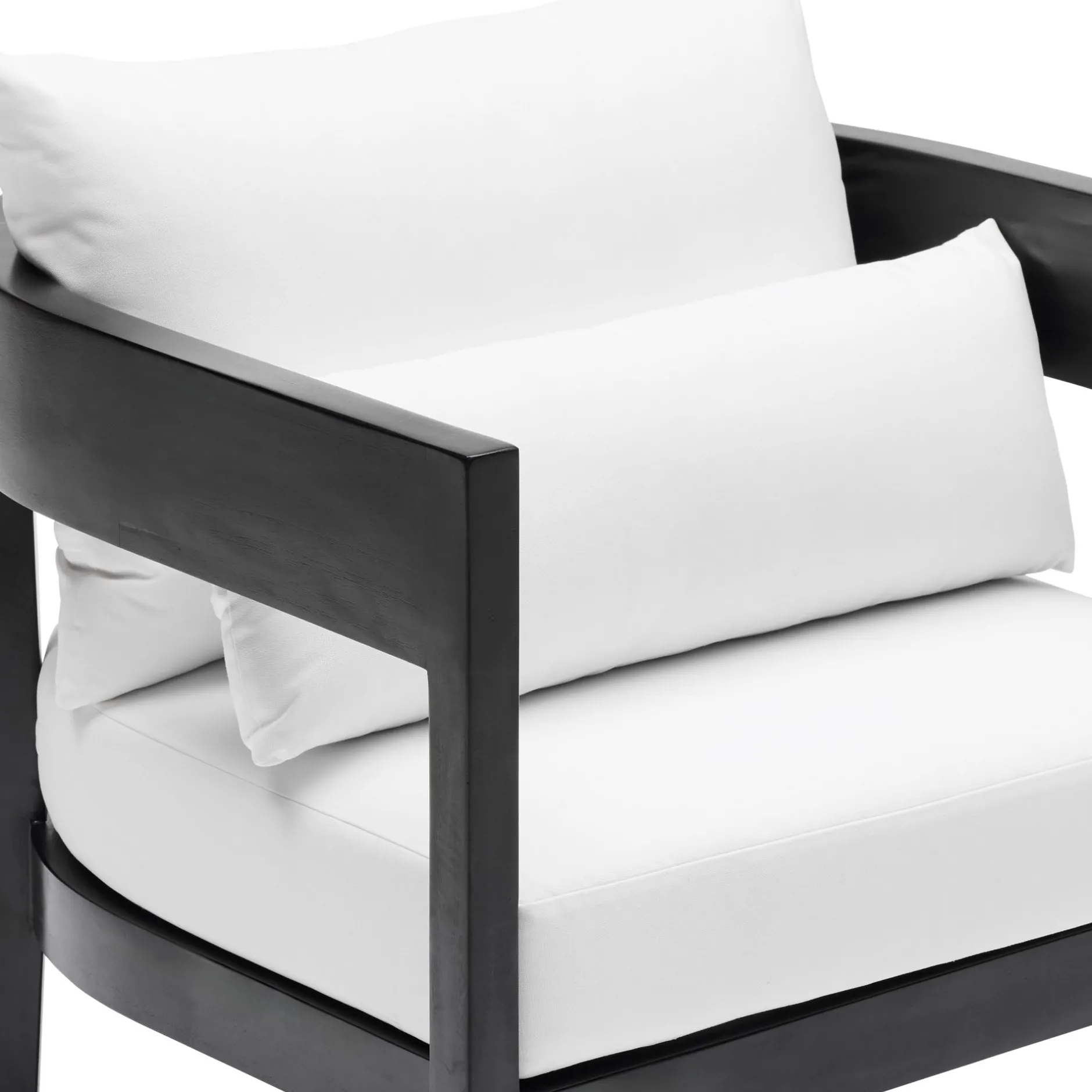 Clearance Horgans Avoca Outdoor Chair Black & White