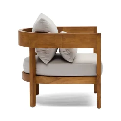 Outlet Horgans Avoca Outdoor Chair Natural & Stone