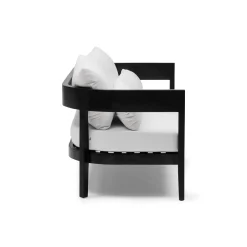 Sale Horgans Avoca Outdoor Sofa Black & White