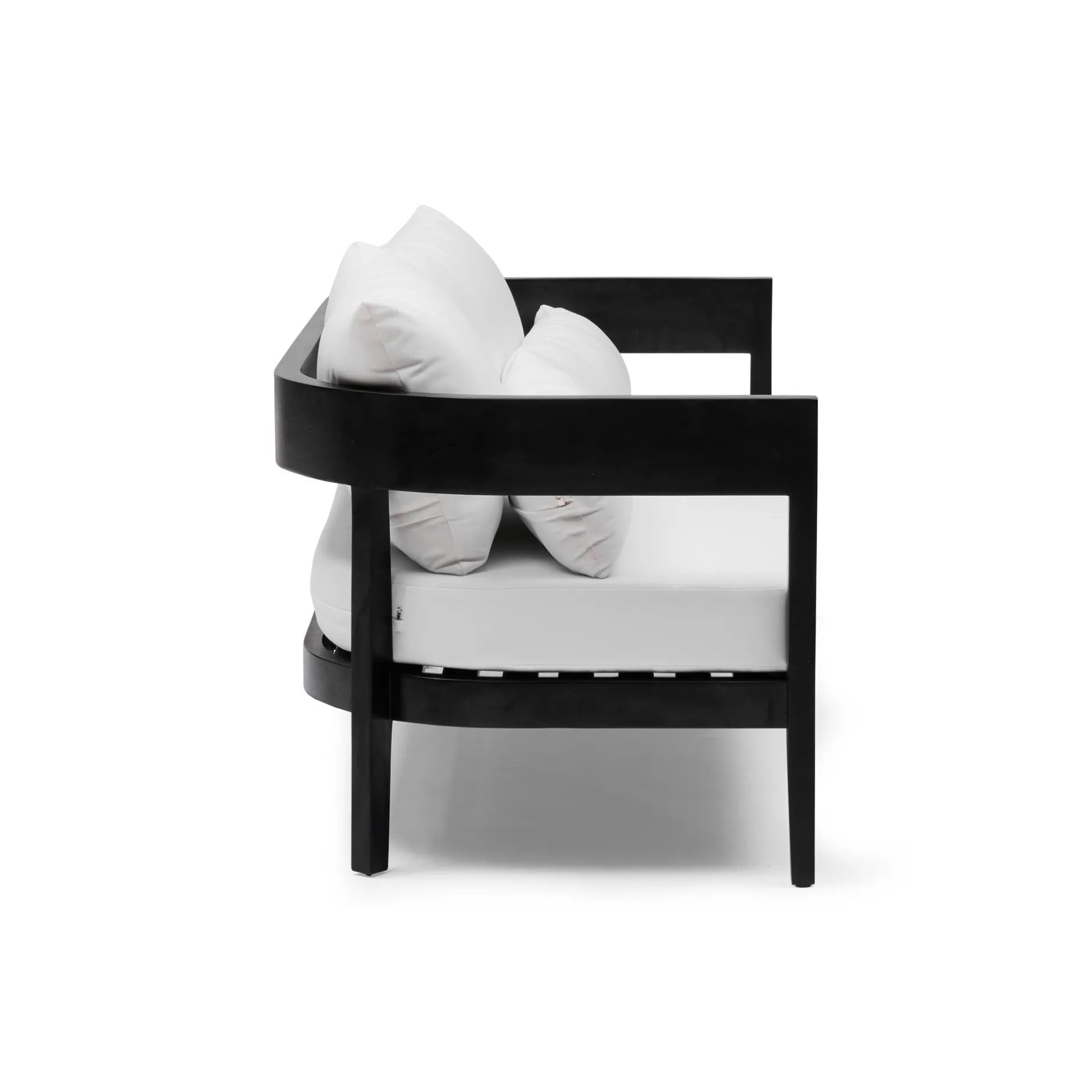 Sale Horgans Avoca Outdoor Sofa Black & White