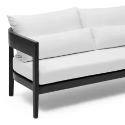 Sale Horgans Avoca Outdoor Sofa Black & White