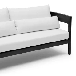 Sale Horgans Avoca Outdoor Sofa Black & White