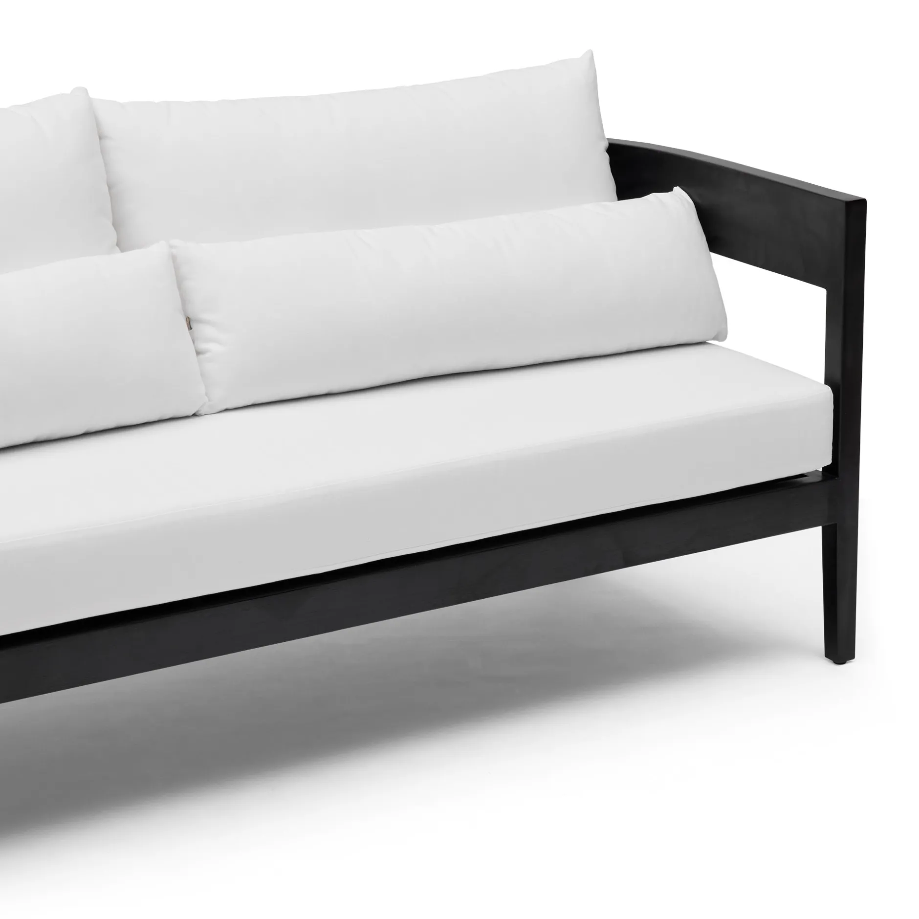 Sale Horgans Avoca Outdoor Sofa Black & White