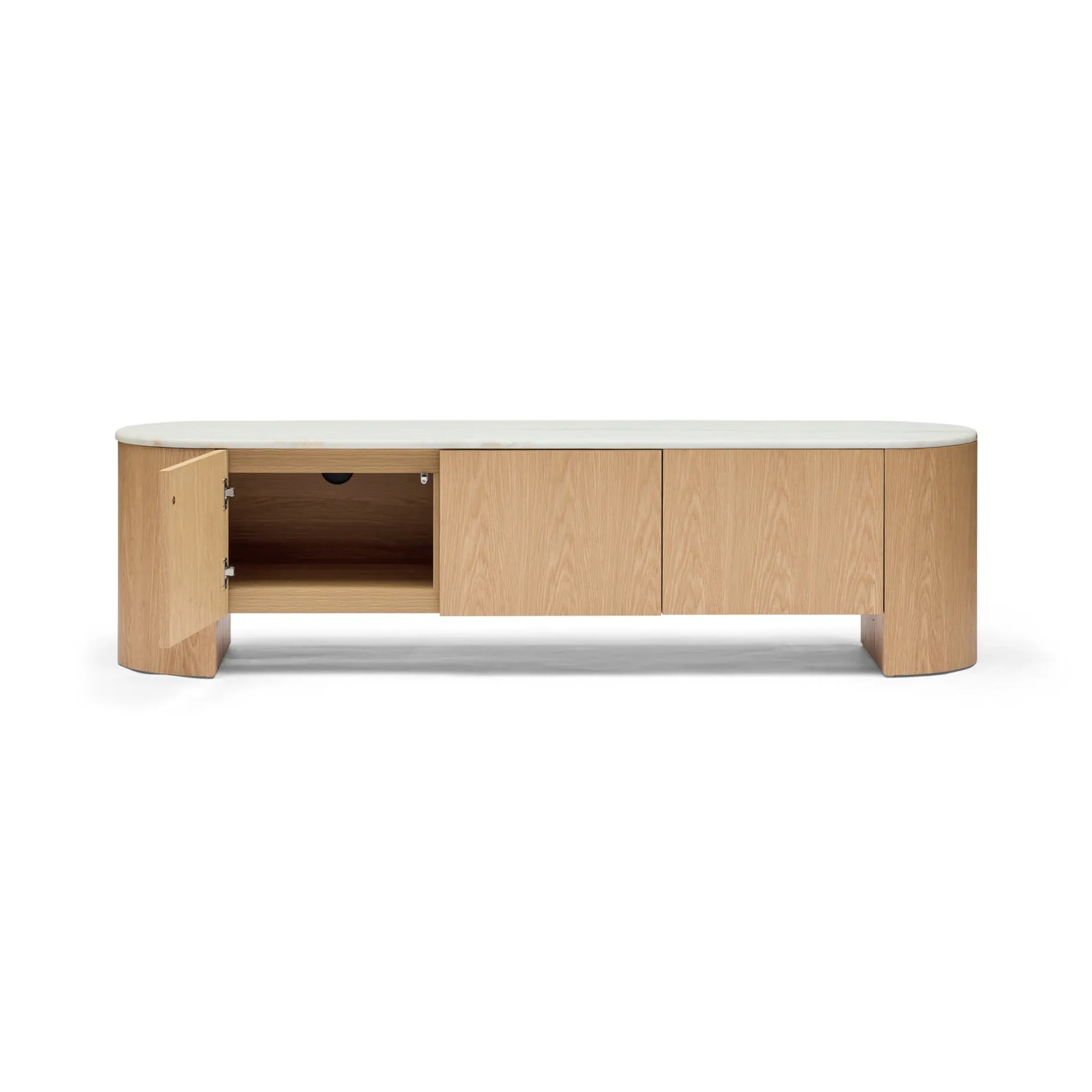 New Horgans Axel Entertainment Unit Natural