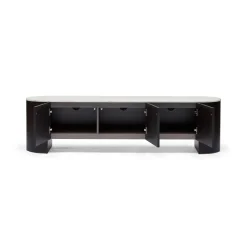 Online Horgans Axel Entertainment Unit Walnut