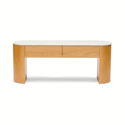 Discount Horgans Axel Low Console Natural